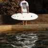 White T-shirt waves Surf Λdvs x Miamis