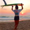 White T-shirt Surf Λdvs Life is better when you surf