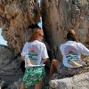 White T-shirt Surf Λdvs Life is better when you surf