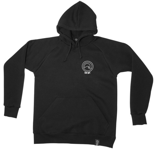Surf Λdvs Black Logo Hoodie FW 23