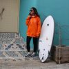 Surf Λdvs Orange Logo Hoodie FW 23