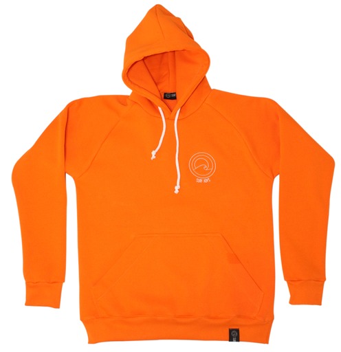 Surf Λdvs Orange Logo Hoodie FW 23