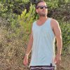 Mint logo tank top