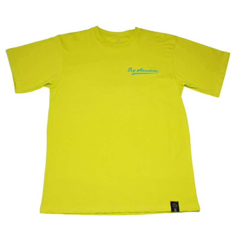Lime T-shirt Surf Λdvs lime Palm
