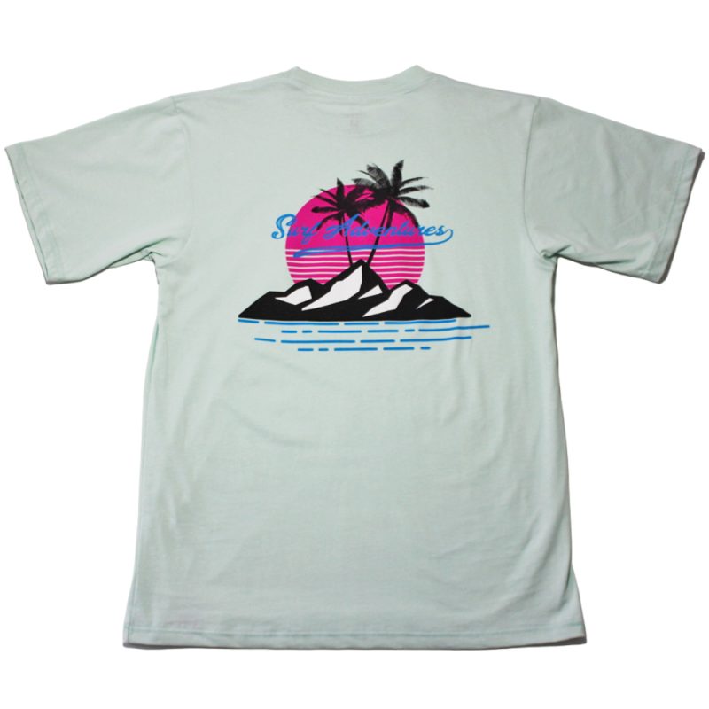 Mint T-shirt Surf Λdvs Mint Palm
